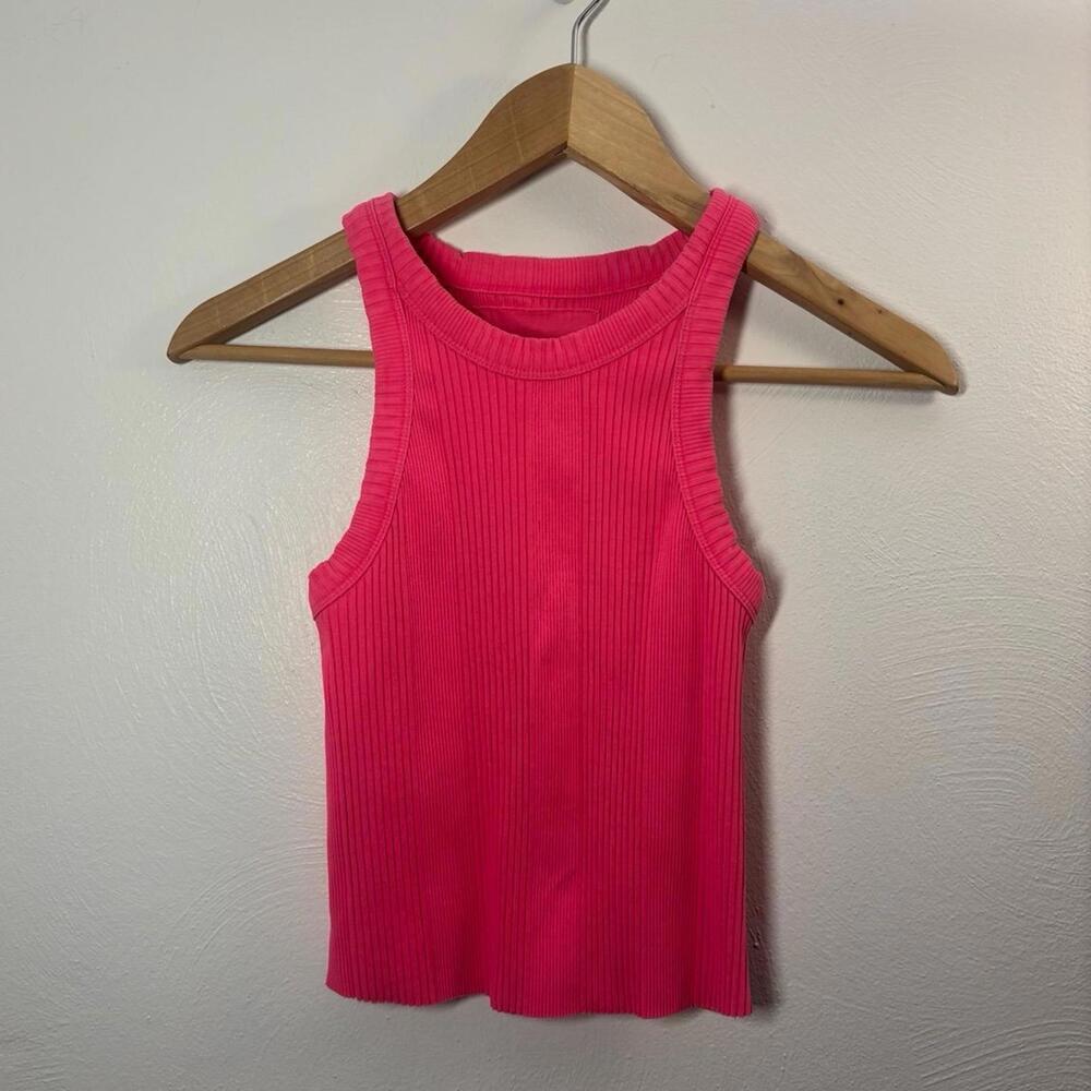 Aerie Ribbed Cropped Tank Top Size XS